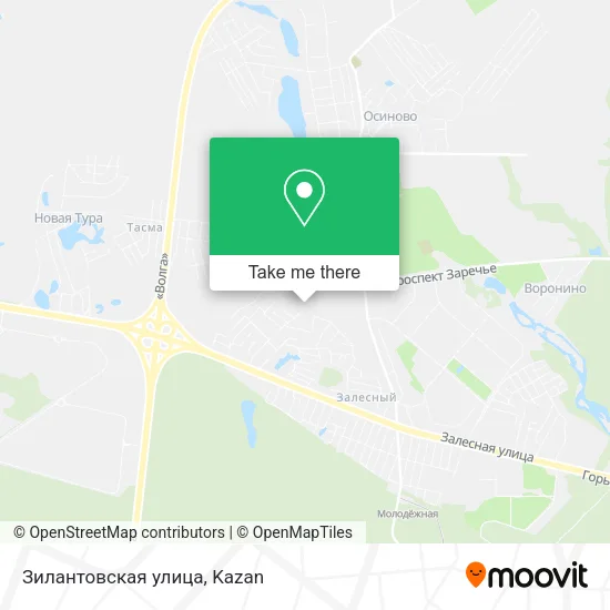 Зилантовская улица map