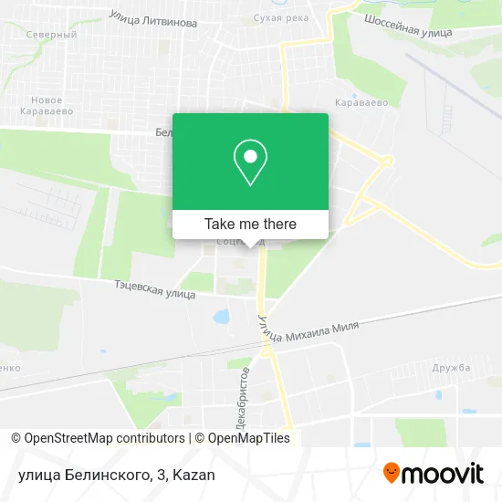улица Белинского, 3 map