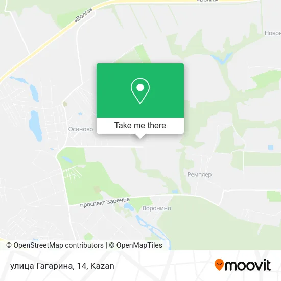 улица Гагарина, 14 map