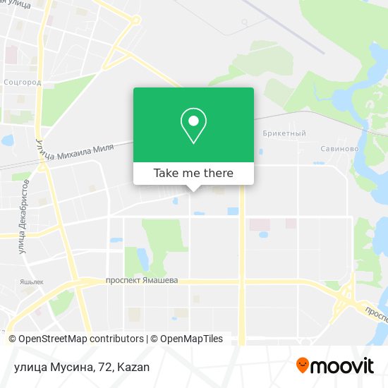 улица Мусина, 72 map