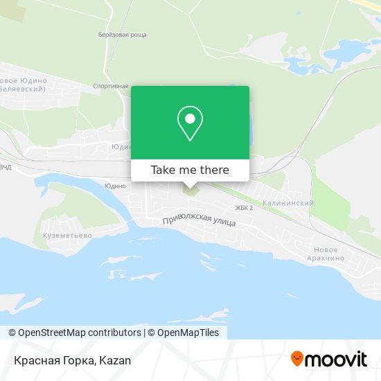 Красная Горка map