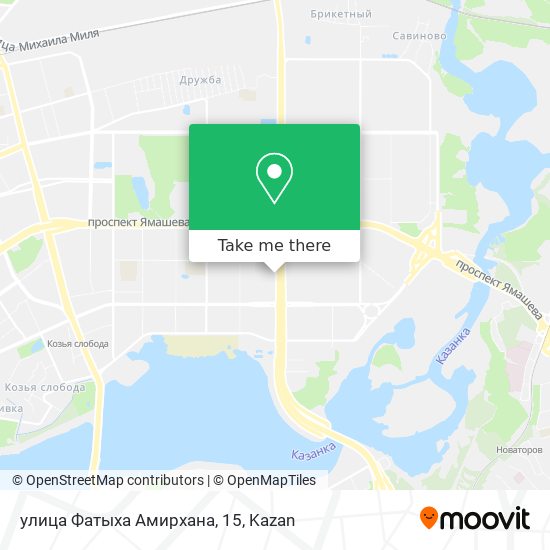 улица Фатыха Амирхана, 15 map