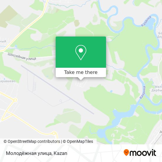 Молодёжная улица map