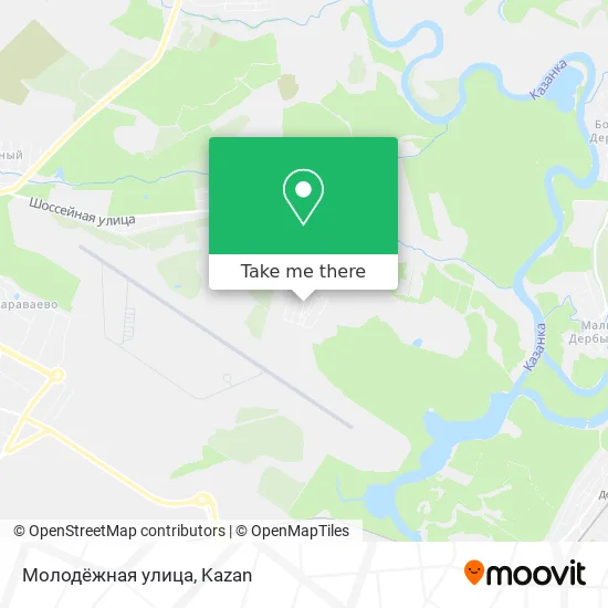 Молодёжная улица map