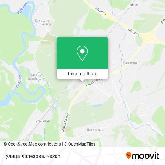 улица Халезова map