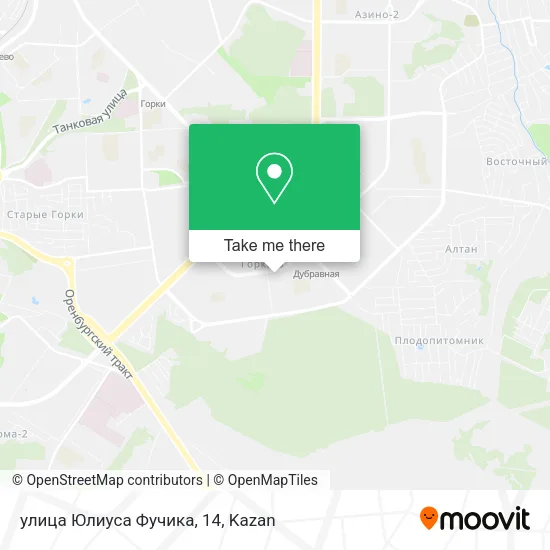 улица Юлиуса Фучика, 14 map