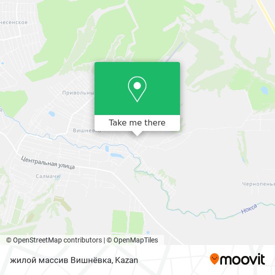 жилой массив Вишнёвка map
