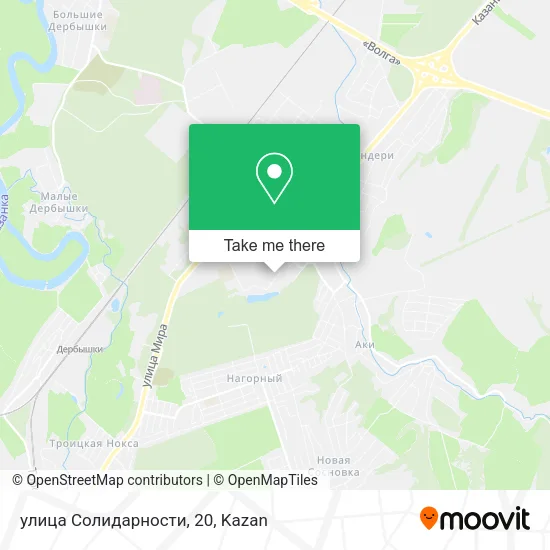 улица Солидарности, 20 map