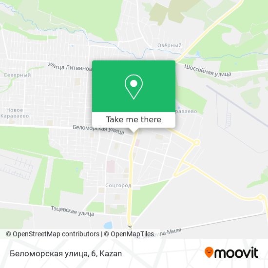 Беломорская улица, 6 map
