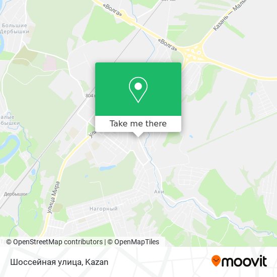 Шоссейная улица map