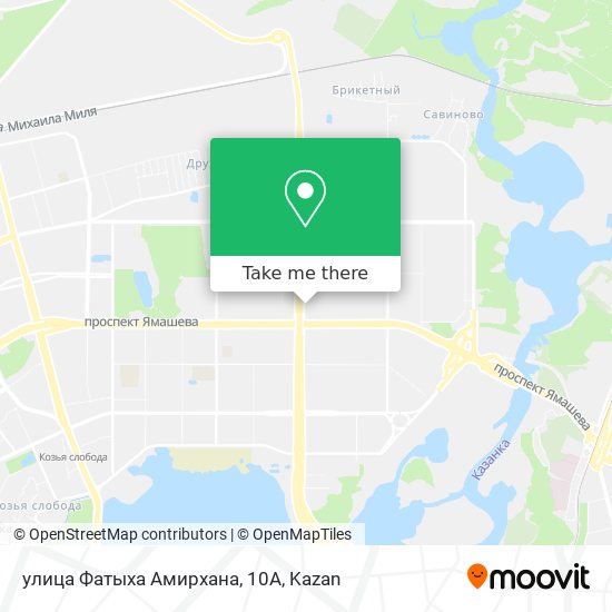 улица Фатыха Амирхана, 10А map
