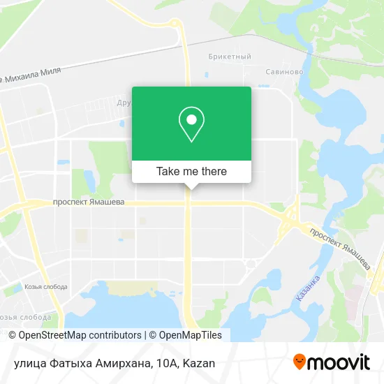 улица Фатыха Амирхана, 10А map
