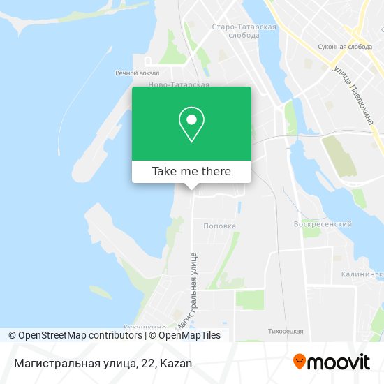 Магистральная улица, 22 map