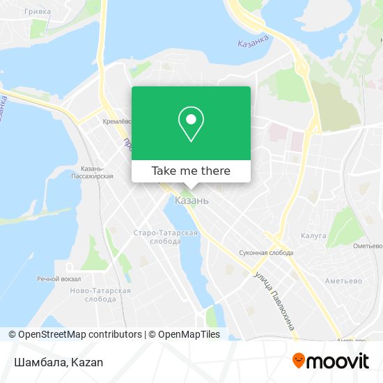 Шамбала map
