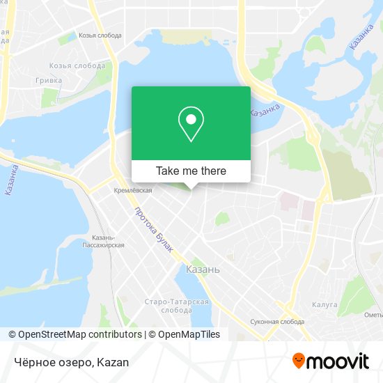 Чёрное озеро map