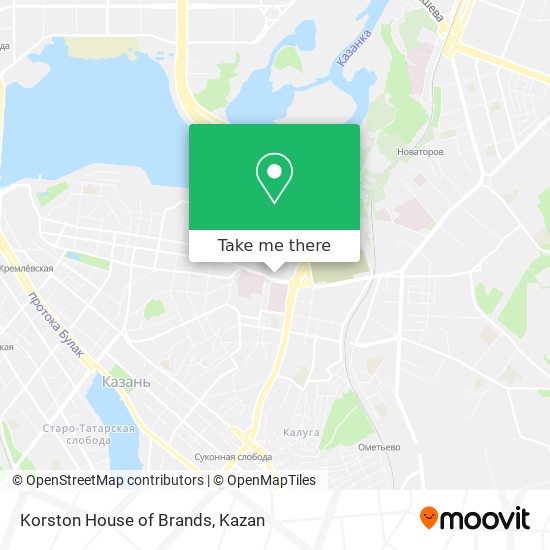 Korston House of Brands map