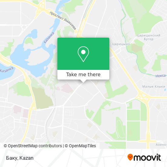 Баку map