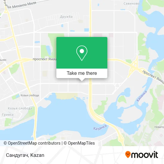 Сандугач map