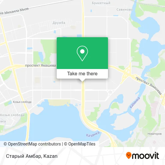 Старый Амбар map