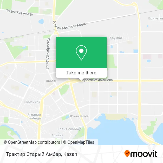 Трактир Старый Амбар map