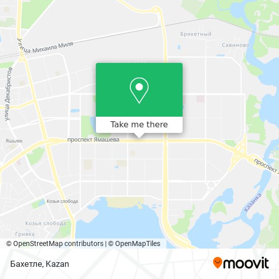 Бахетле map