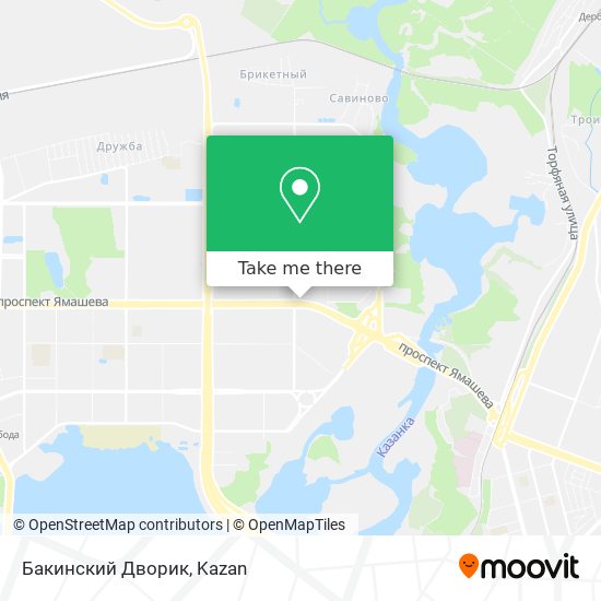 Бакинский Дворик map