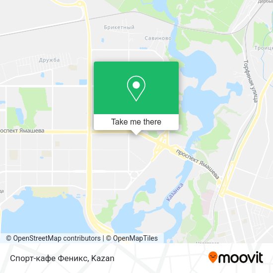 Спорт-кафе Феникс map
