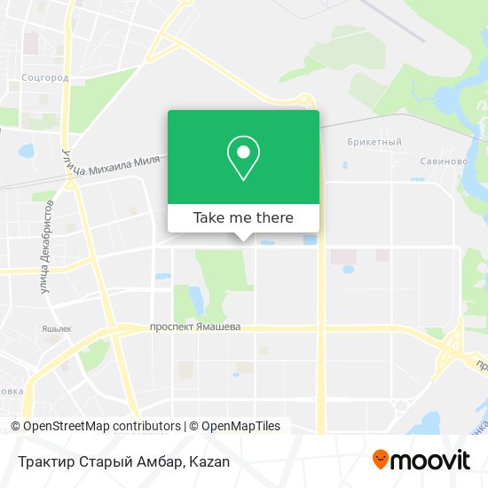 Трактир Старый Амбар map