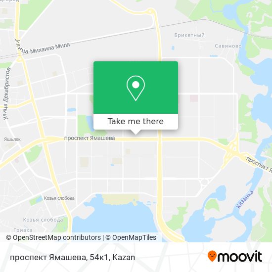 проспект Ямашева, 54к1 map