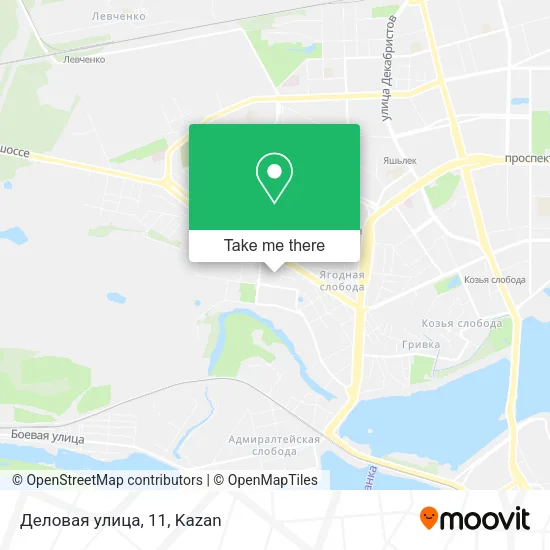 Деловая улица, 11 map
