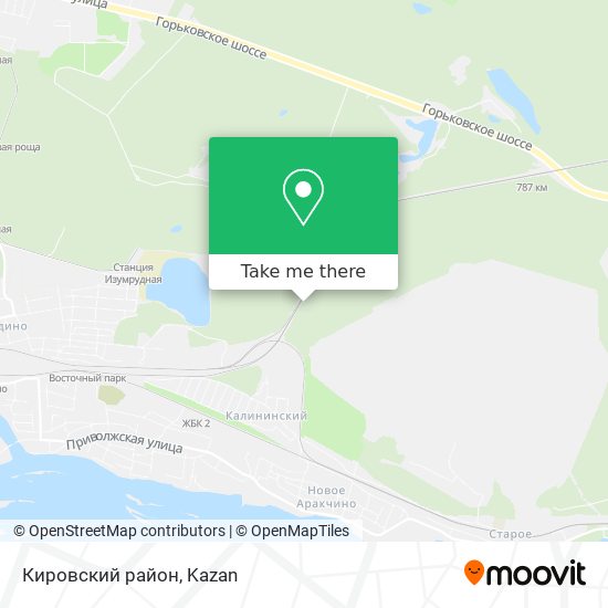 Кировский район map