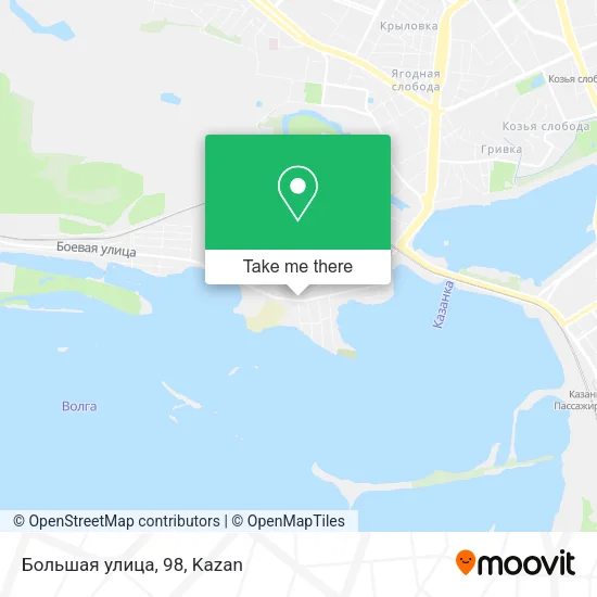 Большая улица, 98 map