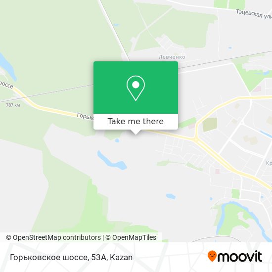 Горьковское шоссе, 53А map