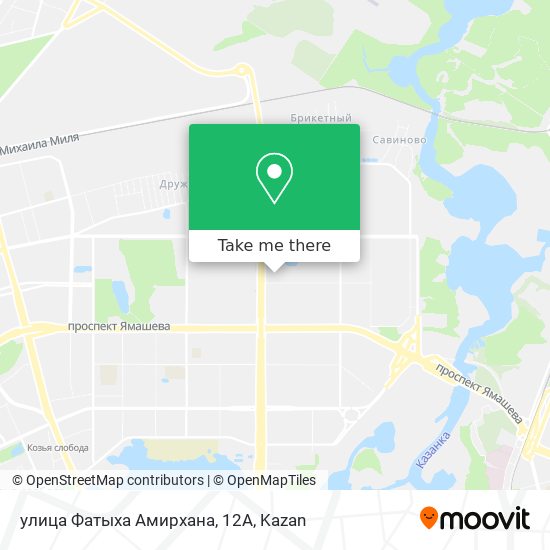 улица Фатыха Амирхана, 12А map