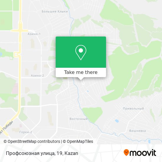 Профсоюзная улица, 19 map