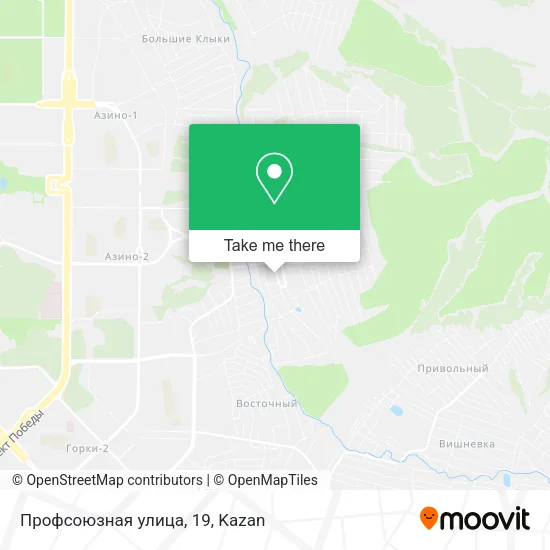 Профсоюзная улица, 19 map
