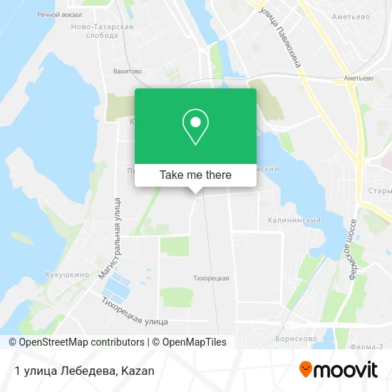 1 улица Лебедева map