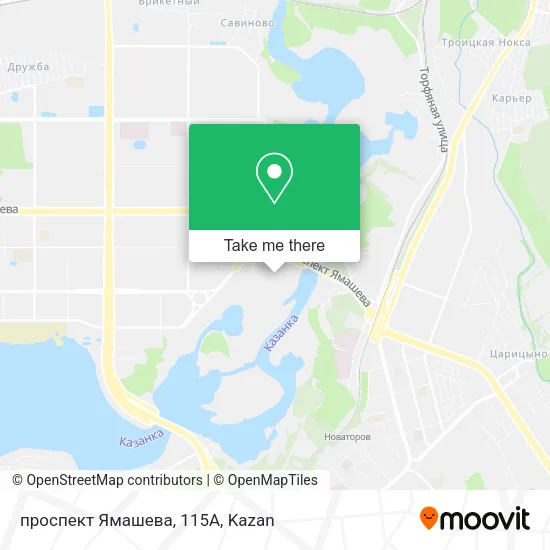 проспект Ямашева, 115А map