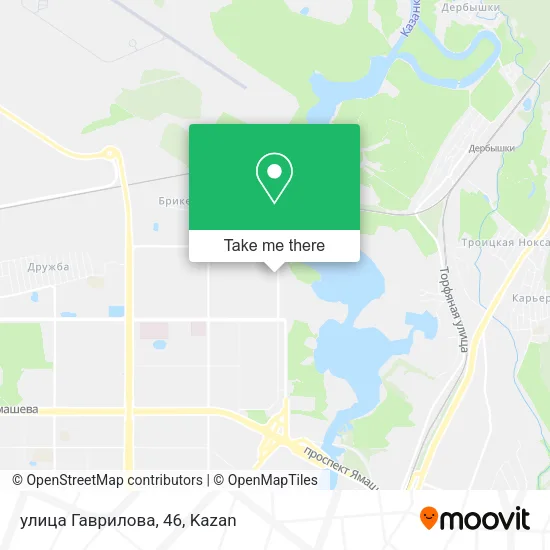 улица Гаврилова, 46 map