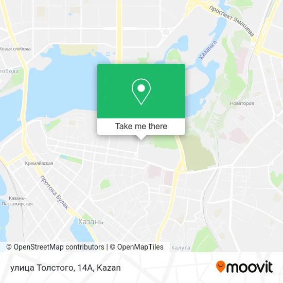 улица Толстого, 14А map