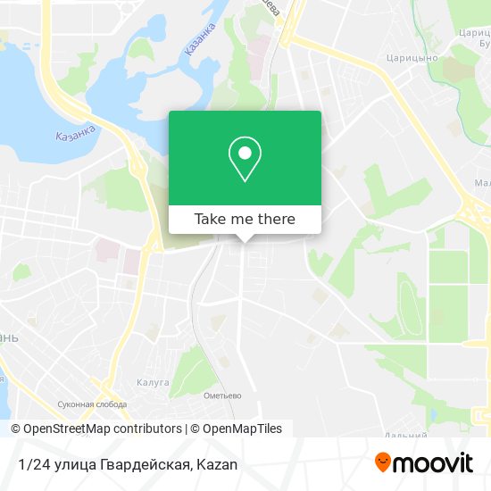 1/24 улица Гвардейская map