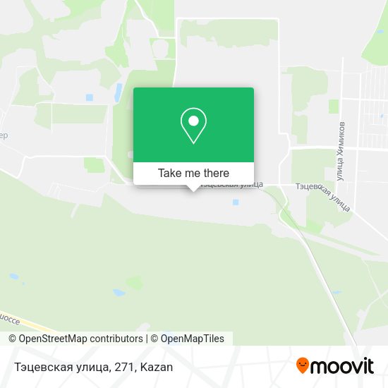 Тэцевская улица, 271 map