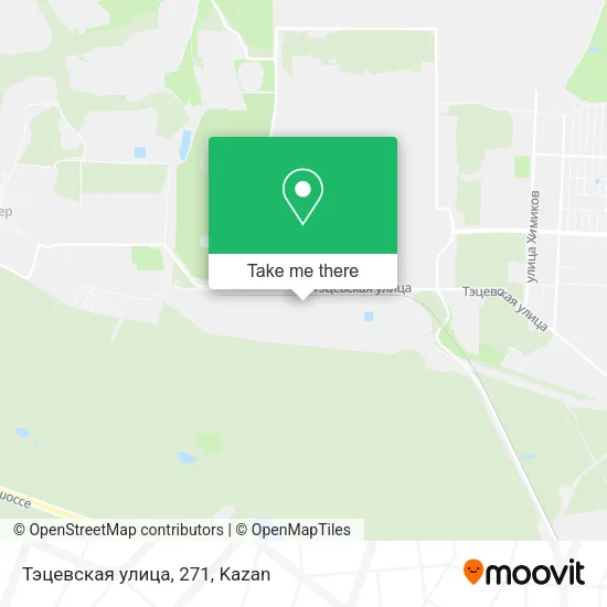 Тэцевская улица, 271 map