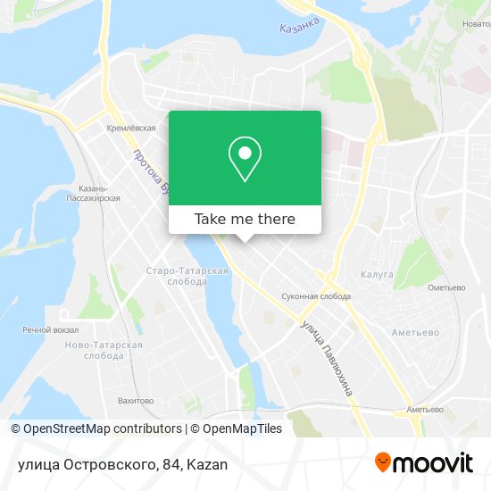 улица Островского, 84 map