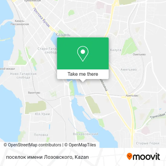 поселок имени Лозовского map