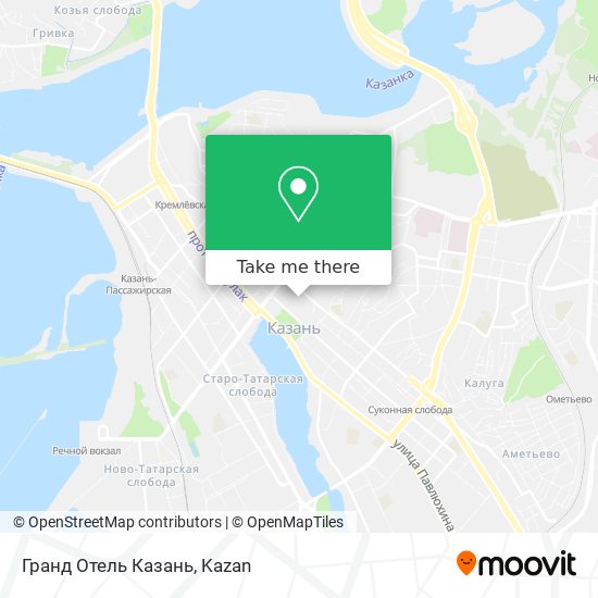 Гранд Отель Казань map