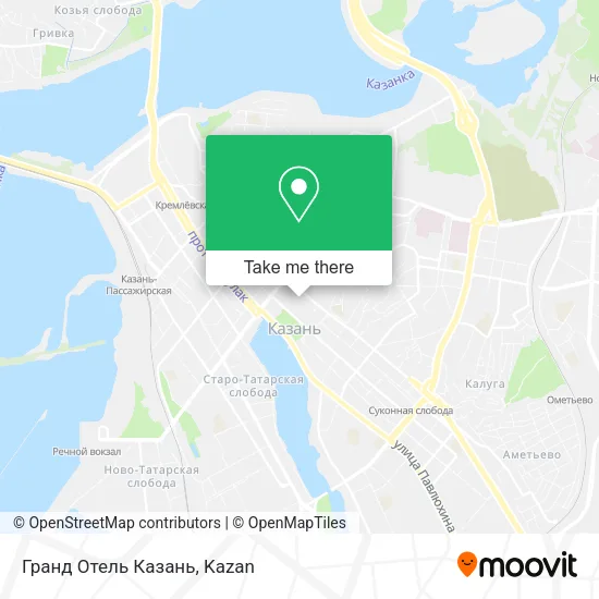 Гранд Отель Казань map