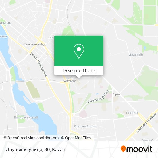 Даурская улица, 30 map