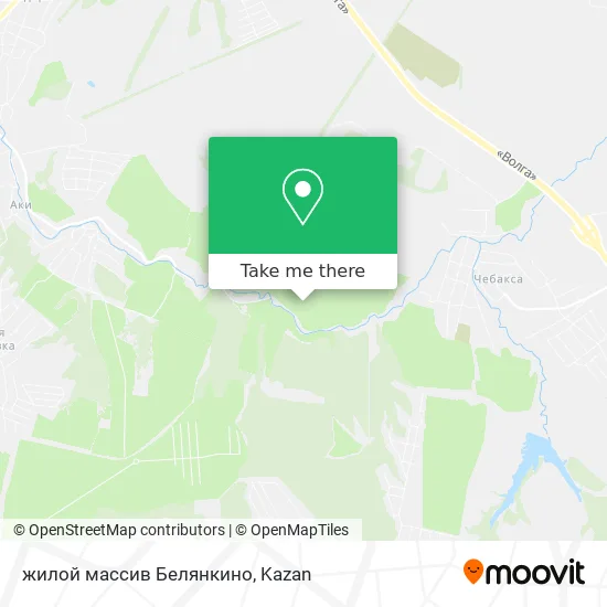 жилой массив Белянкино map