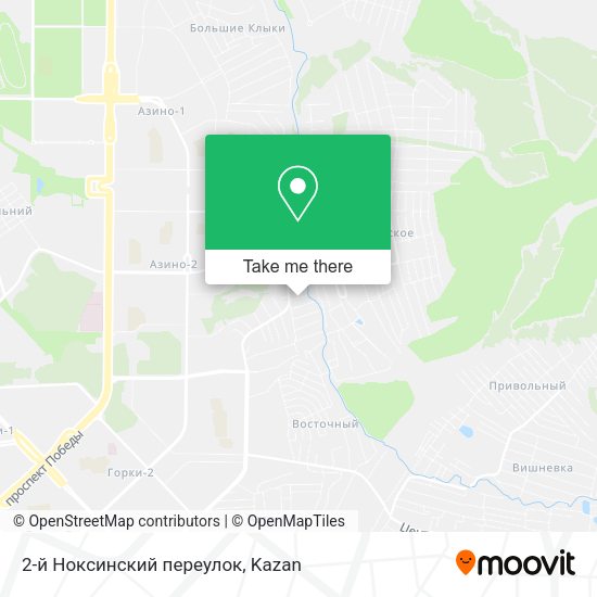 2-й Ноксинский переулок map